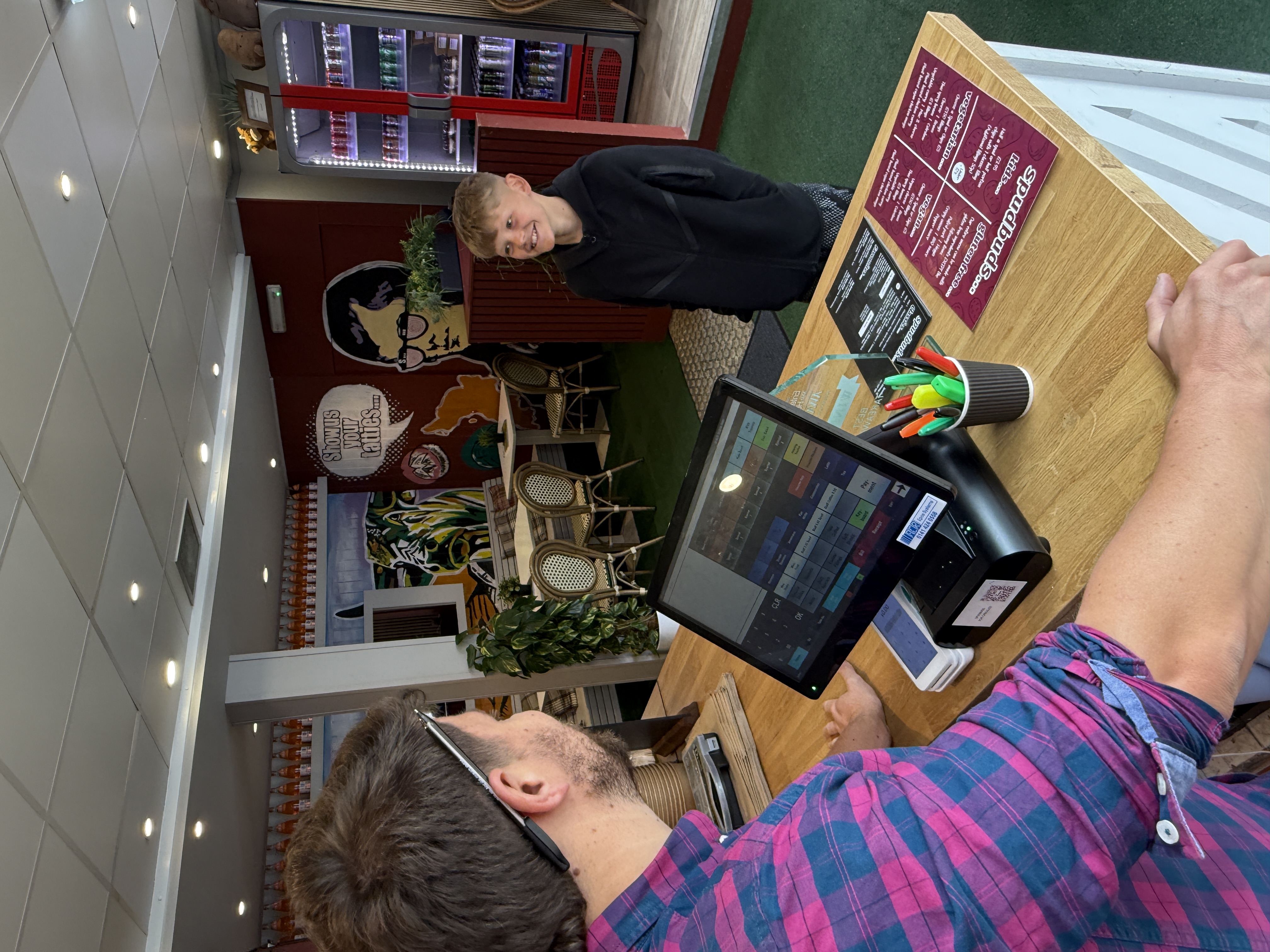 EPOS terminals in use at Tempura