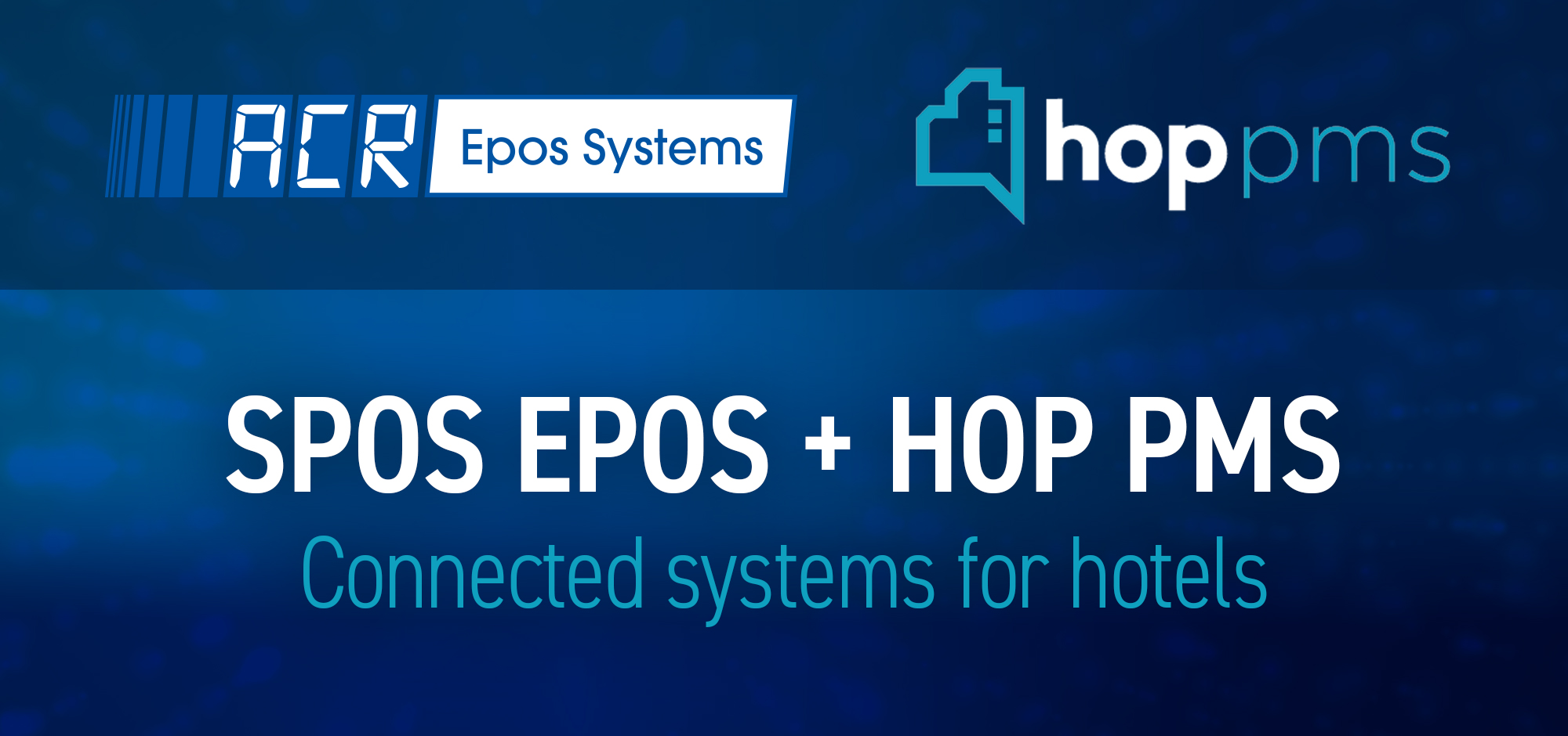 ACR logo with “SPOS EPOS + HOP PMS